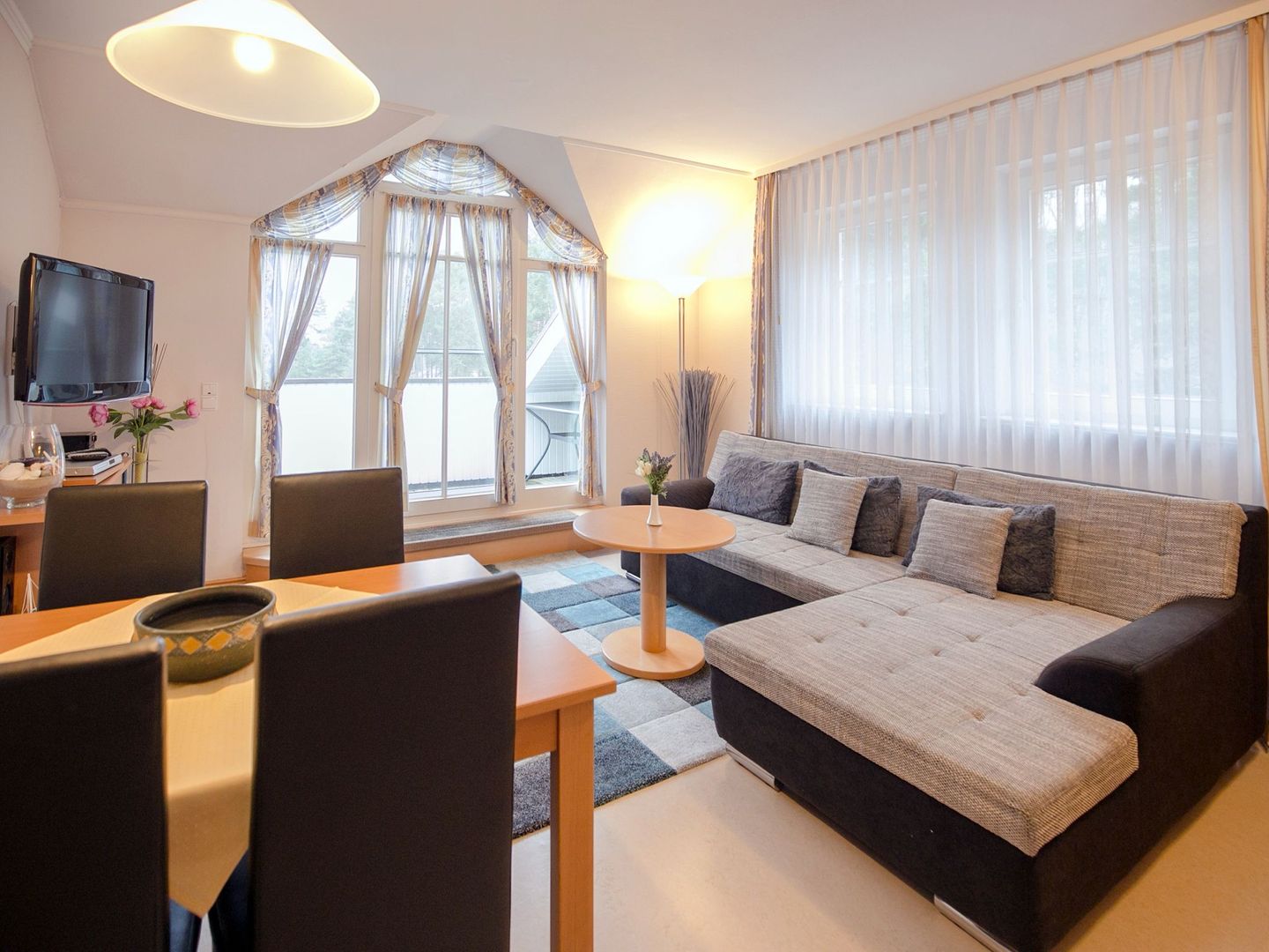 Komfortables 2-Raum-Apartment – in Südlage und strandnah