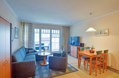 3 Zimmer-Komfort Apartment in Süd-West-Lage, strandnah